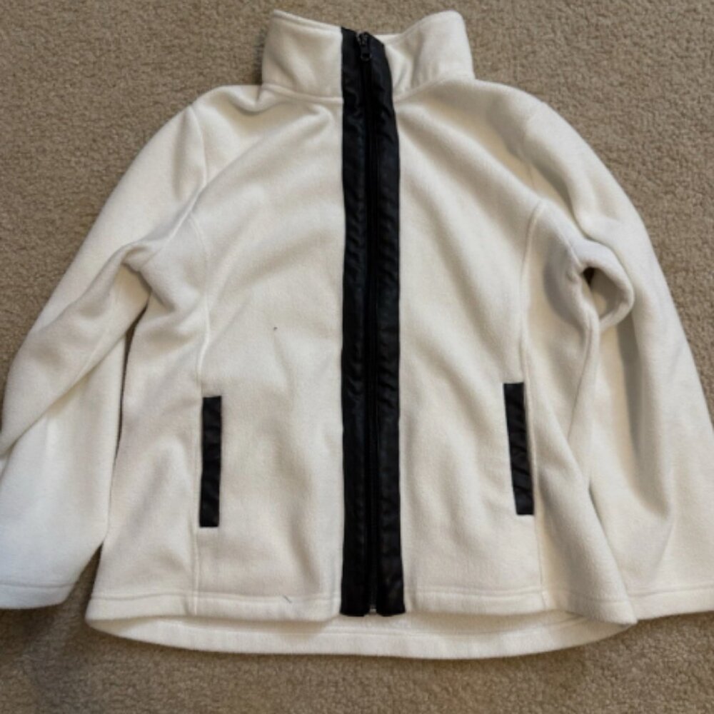Debbie Morgan Petite L White Jacket